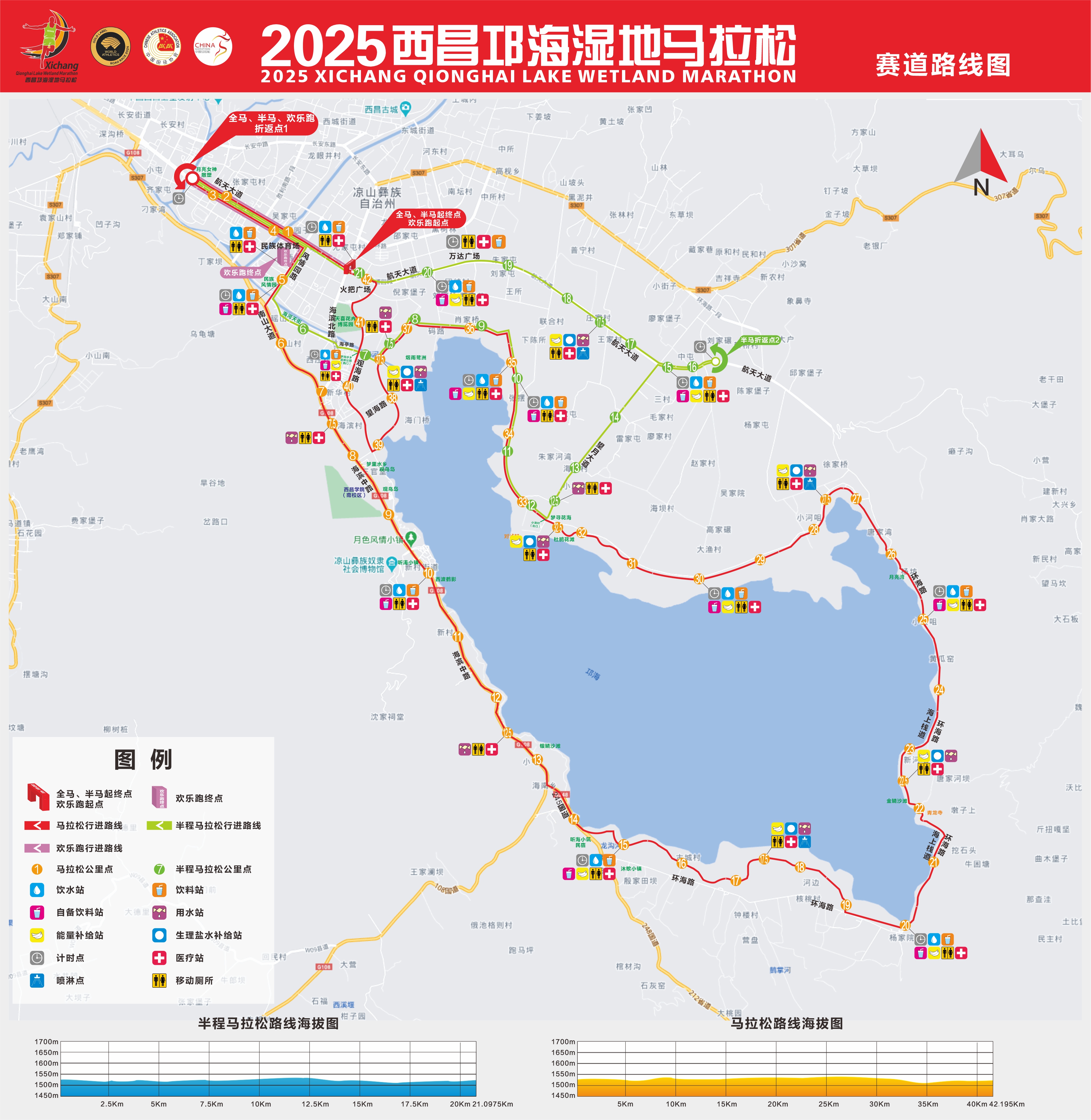 2025西昌邛海湿地马拉松(赛事日历+人数+路线)（11）